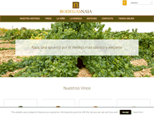 Tablet Screenshot of bodegasnaia.com